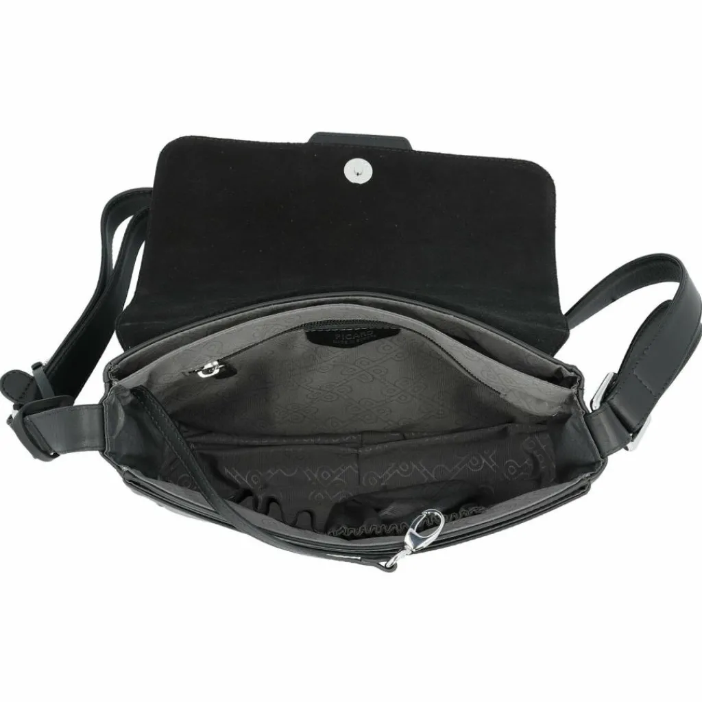 Picard Umhängetaschen<Timeless Umhängetasche Leder 25 cm schwarz