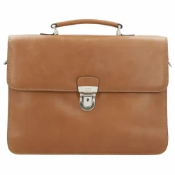 Best Picard Toscana Aktentasche Leder 37 cm Laptopfach camel