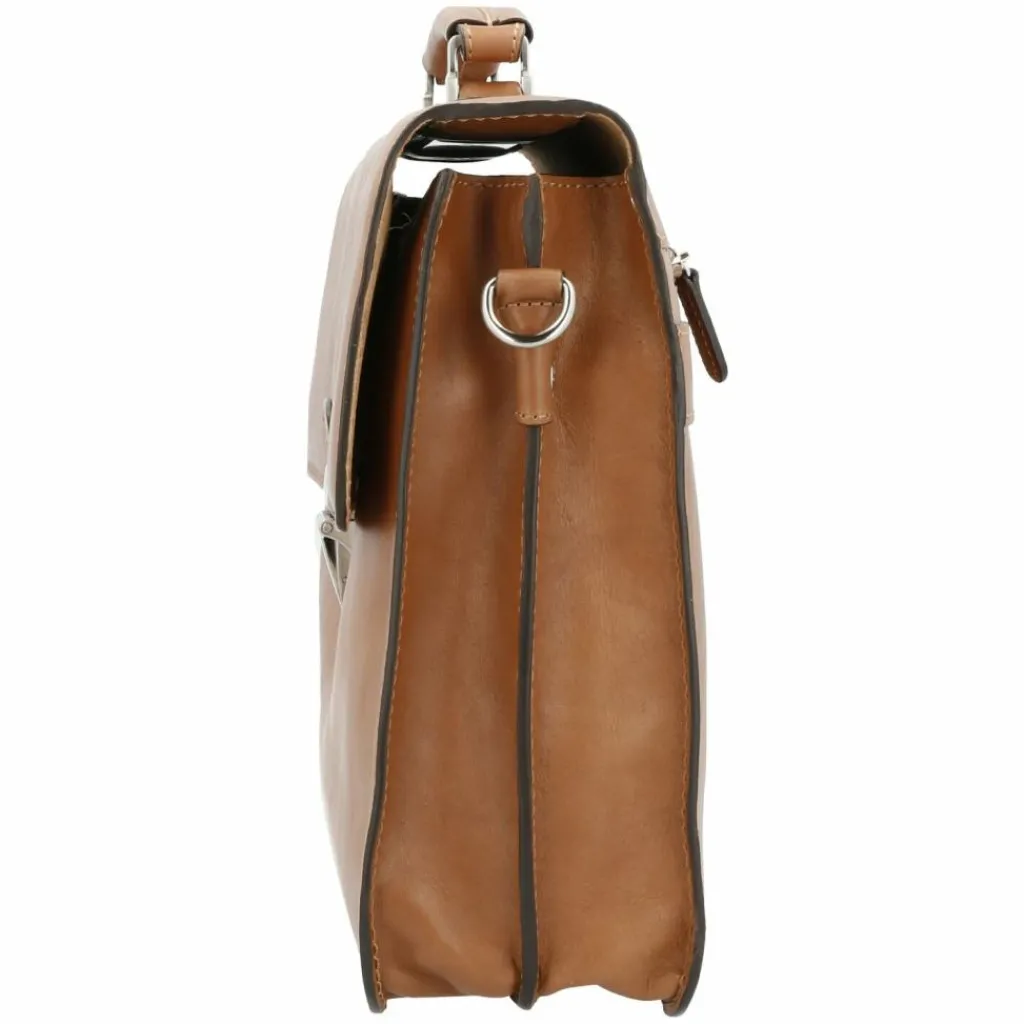 Best Picard Toscana Aktentasche Leder 37 cm Laptopfach camel