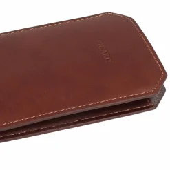 New Picard Toscana Brillenetui Leder 2 cm kastanie