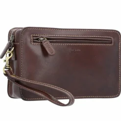 Picard Herrentaschen<Toscana Handgelenktasche Leder 23 cm kastanie