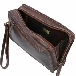 Picard Herrentaschen<Toscana Handgelenktasche Leder 23 cm kastanie