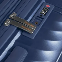 Outlet Picard Vienna 4 Rollen Kofferset 3-teilig mit Dehnfalte navy blue