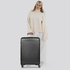 Picard Hartgepäck|4-Rollen Koffer<Vienna 4 Rollen Trolley L 74 cm black