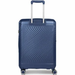 Hot Picard Vienna 4 Rollen Trolley M 65 cm mit Dehnfalte navy blue