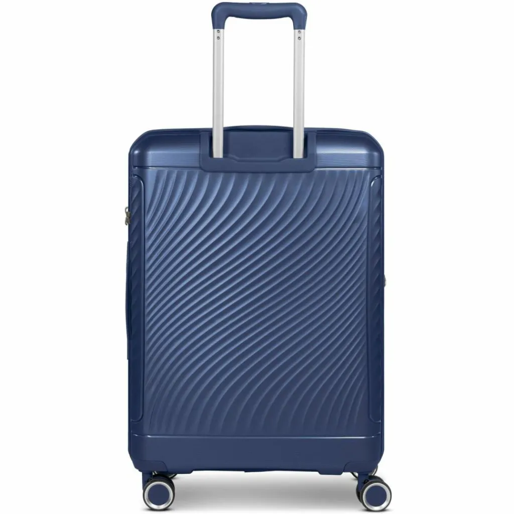 Hot Picard Vienna 4 Rollen Trolley M 65 cm mit Dehnfalte navy blue