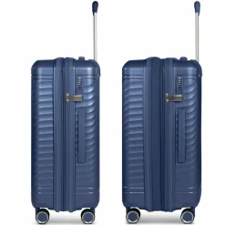 Hot Picard Vienna 4 Rollen Trolley M 65 cm mit Dehnfalte navy blue