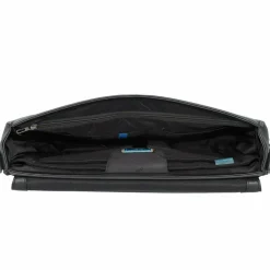 Piquadro Aktentaschen<Akron Aktentasche Leder 42 cm Laptopfach black