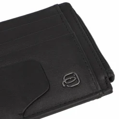 Piquadro Akron Kreditkartenetui RFID Schutz Leder 11.5 cm