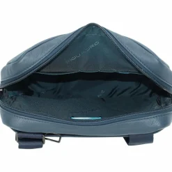 Piquadro Umhängetaschen<Akron Umhängetasche Leder 22 cm blau