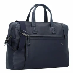Piquadro Laptoptaschen|Aktentaschen<Aktentasche Leder 43.5 cm Laptopfach night blue