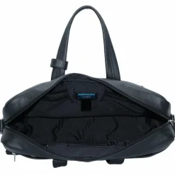 Best Piquadro Aktentasche Leder 44 cm Laptopfach black