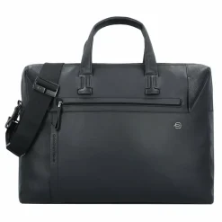 Piquadro Laptoptaschen|Aktentaschen<Aktentasche Leder 43.5 cm Laptopfach black