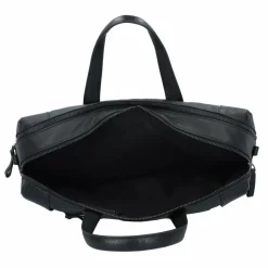 Piquadro Laptoptaschen|Aktentaschen<Aktentasche Leder 43.5 cm Laptopfach black