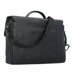 Piquadro Laptoptaschen|Aktentaschen<Aktentasche Leder 42 cm Laptopfach black