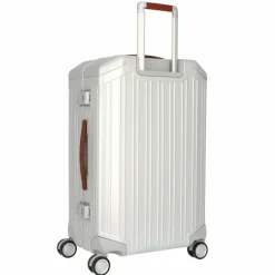 Piquadro Hartgepäck|4-Rollen Koffer<Alu 4-Rollen Trolley 69 cm grey-tobacco