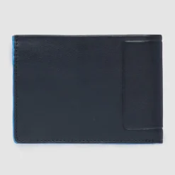 Piquadro Herrengeldbörsen Querformat<Atlas Geldbörse RFID Schutz Leder 13 cm black