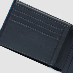 Piquadro Herrengeldbörsen Querformat<Atlas Geldbörse RFID Schutz Leder 13 cm black