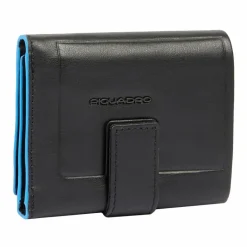 Hot Piquadro Atlas Geldbörse RFID Schutz Leder 12.5 cm black