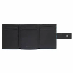 Hot Piquadro Atlas Geldbörse RFID Schutz Leder 12.5 cm black