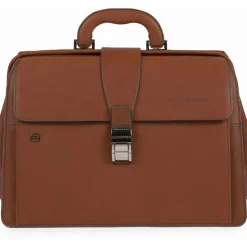 Piquadro Aktentaschen<Black Square Aktentasche Leder 37 cm cuoio