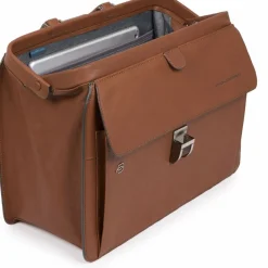 Piquadro Aktentaschen<Black Square Aktentasche Leder 37 cm cuoio