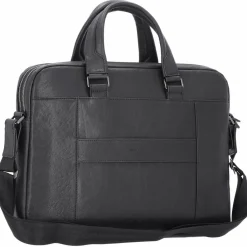 Piquadro Laptoptaschen|Aktentaschen<Black Square Aktentasche Leder 40 cm nero