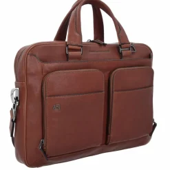 Piquadro Black Square Aktentasche 39 cm Laptopfach