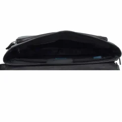 Piquadro Black Square Aktentasche Leder 40 cm Laptopfach