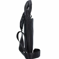 Piquadro Black Square Aktentasche Leder 42 cm Laptopfach