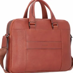 Online Piquadro Black Square Aktentasche Leder 40 cm cuoio