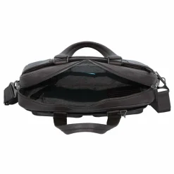 Piquadro Laptoptaschen|Aktentaschen<Black Square Aktentasche 39 cm Laptopfach dunkelbraun