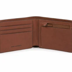 Herren Piquadro Black Square Geldbörse Leder 11 cm