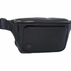 Piquadro Black Square Gürteltasche Leder 31 cm