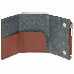 Best Piquadro Black Square Kreditkartenetui Leder 6 cm natural tan