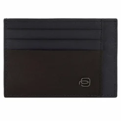 Piquadro Visitenkartenetuis<Black Square Kreditkartenetui Leder 11 cm blue-dark brown