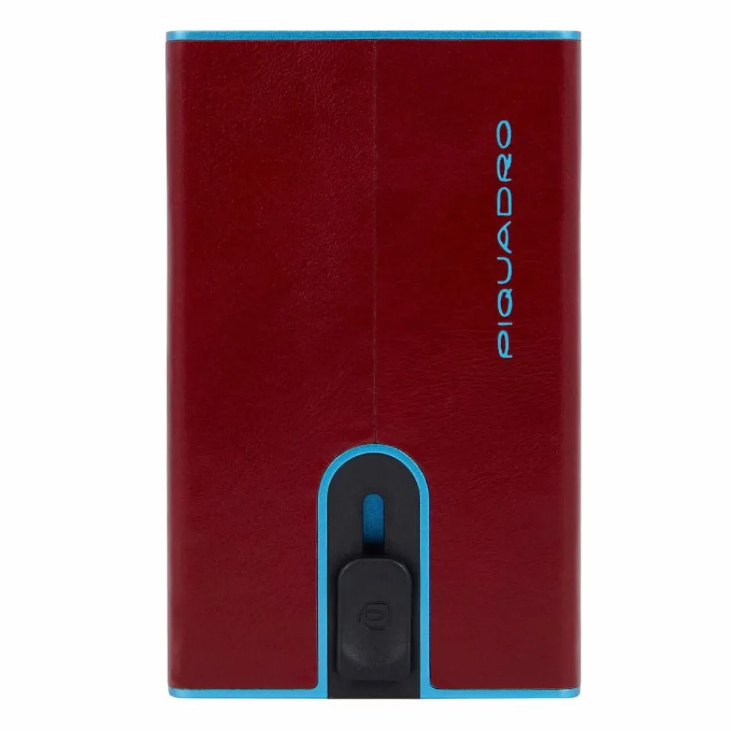 Piquadro Visitenkartenetuis<Black Square Kitkartenetui RFID Schutz Leder 6 cm red