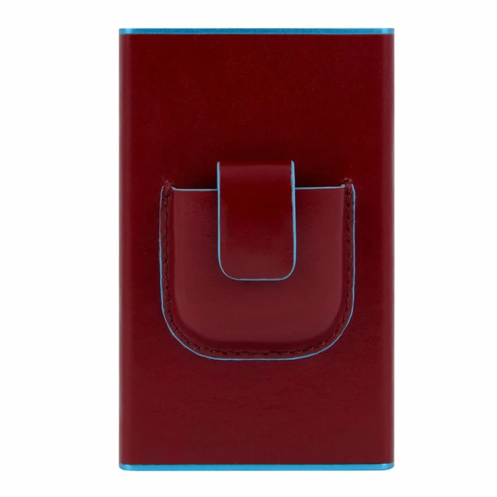 Piquadro Visitenkartenetuis<Black Square Kitkartenetui RFID Schutz Leder 6 cm red