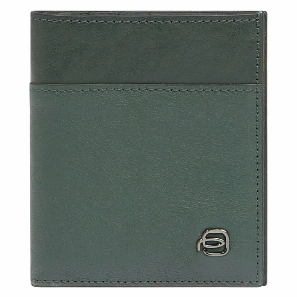 Best Piquadro Black Square Kreditkartenetui RFID Schutz Leder 9 cm green
