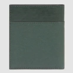 Best Piquadro Black Square Kreditkartenetui RFID Schutz Leder 9 cm green