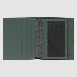 Best Piquadro Black Square Kreditkartenetui RFID Schutz Leder 9 cm green