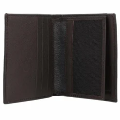 Piquadro Black Square Kreditkartenetui RFID Schutz Leder 9 cm