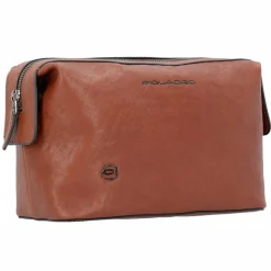 Piquadro Square Kulturbeutel Leder 23 cm