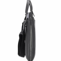Piquadro Laptoptaschen|Aktentaschen<Black Square Laptoptasche Leder 47 cm nero