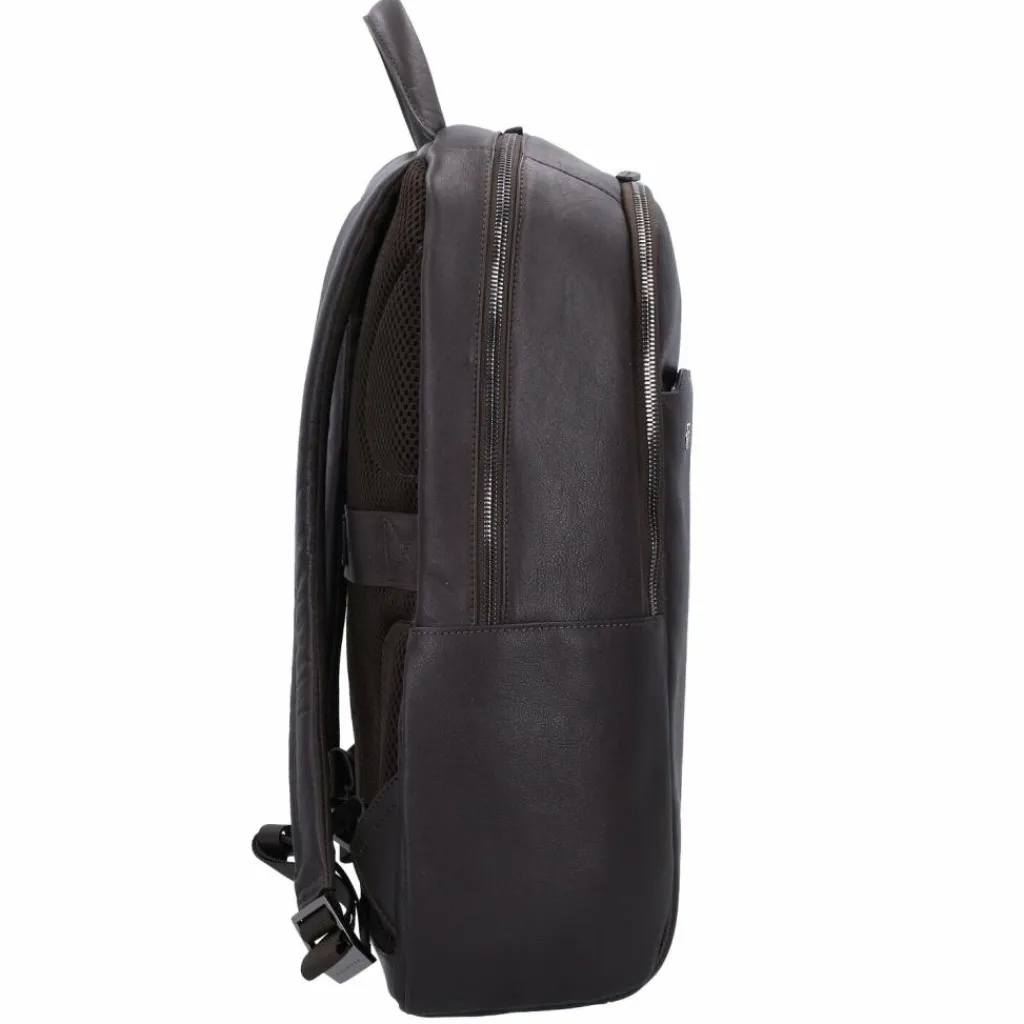 Piquadro Square Rucksäcke Leder 44 cm Laptopfach