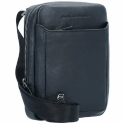 Piquadro Black Square Umhängetasche Leder 17 cm