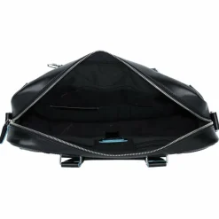 Piquadro Laptoptaschen|Aktentaschen<Blue Square Aktentasche III Leder 40 cm Laptopfach black