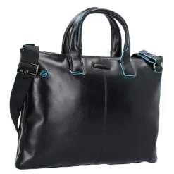 Piquadro Laptoptaschen|Aktentaschen<Blue Square Aktentasche Leder 42 cm Laptopfach schwarz