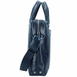 Piquadro Laptoptaschen|Aktentaschen<Blue Square Aktentasche III Leder 40 cm Laptopfach nachtblau