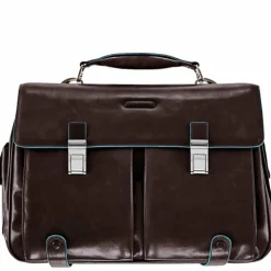 Piquadro Laptoptaschen|Aktentaschen<Blue Square Aktentasche Leder 43 cm Laptopfach mahagonibraun